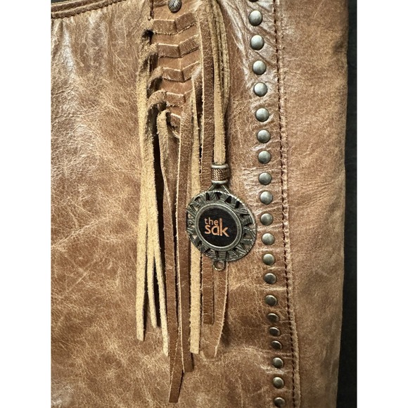 The SAK leather shoulder bag - Picture 5 of 9